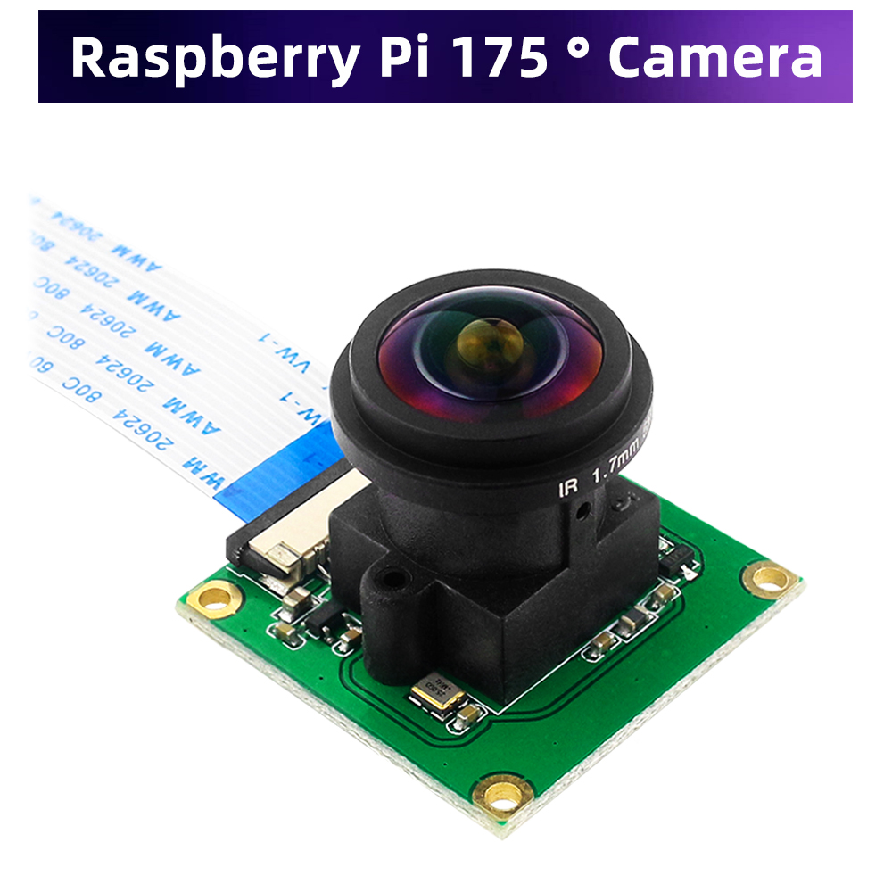 Raspberry Pi Global Shutter Camera Imx296 - Raspberry Pi Kamera 175 derajat OV5647