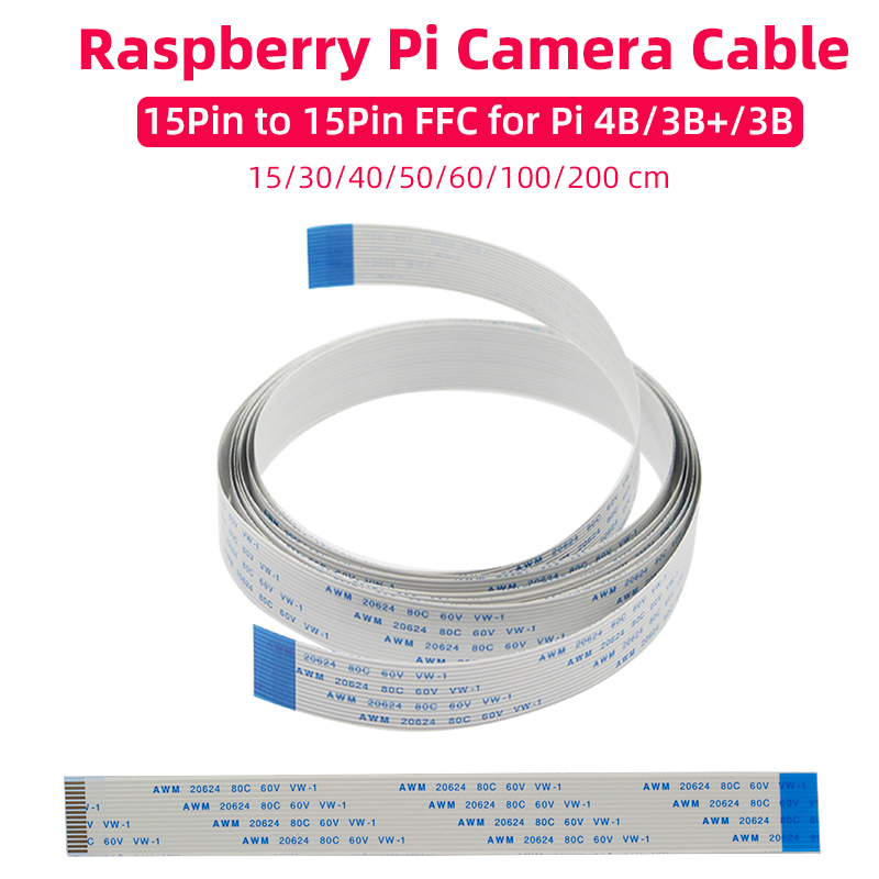 Raspberry Pi Hq Camera Microscope Lens - 2M 1M 60/50/40/30/15CM Raspberry Pi Kabel